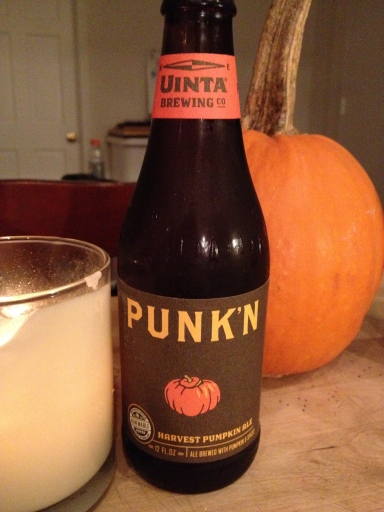 Punk'n Beer. Delish, but mostly, I just bought this because my mom's nickname for me growing up was Pumpkin. 